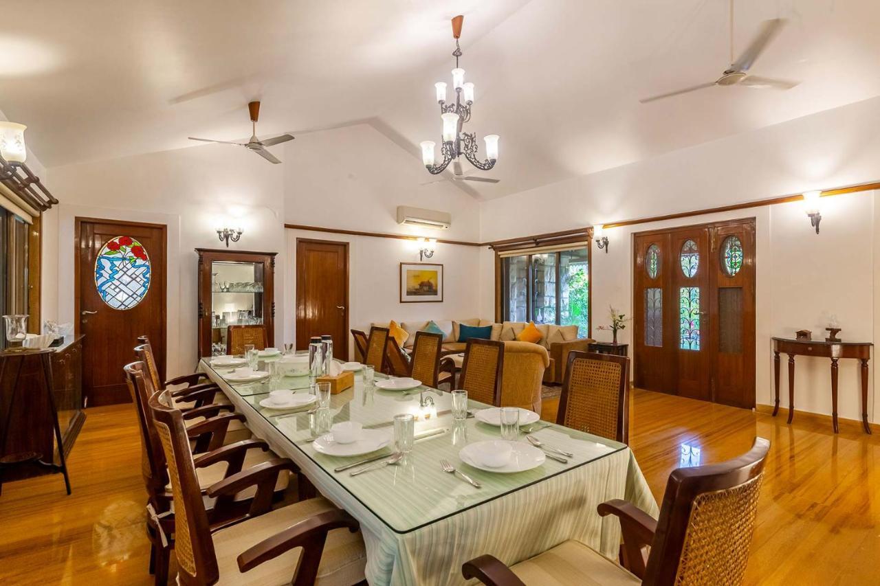 Stayvista'S Casa Palmera - Pet-Friendly Villa With Pool, Garden With Gazebo, And Indoor & Outdoor Games Alībāg Exteriör bild