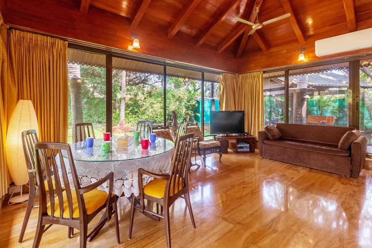 Stayvista'S Casa Palmera - Pet-Friendly Villa With Pool, Garden With Gazebo, And Indoor & Outdoor Games Alībāg Exteriör bild